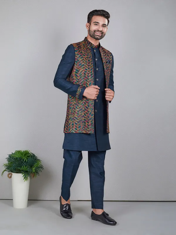 17_jun_elegant_navy_raw_silk_indowestern_17186268996703_2