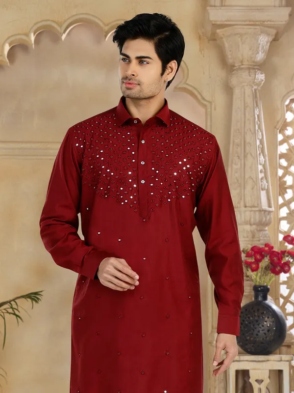 elegant_maroon_cotton_pathani_suit_17105032749701_3_1