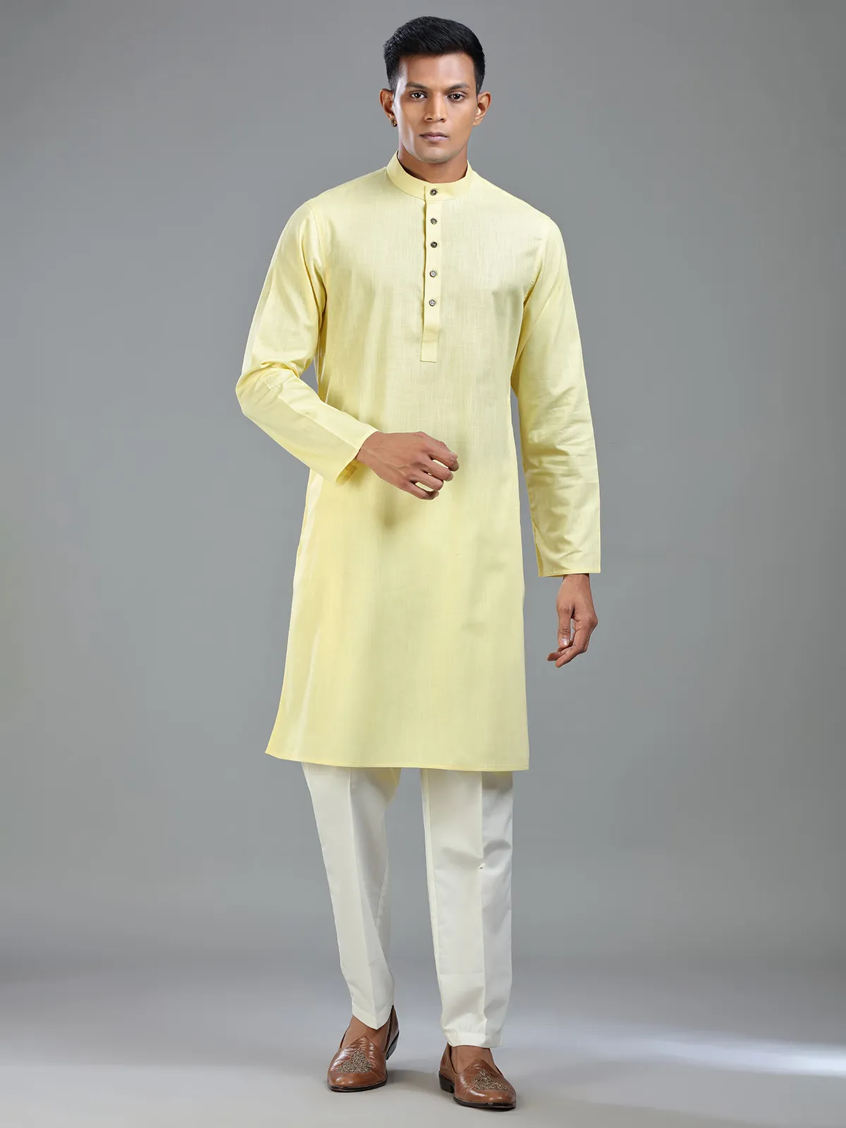 lemon_yellow_classic_cotton_kurta_suit_for_festival_1735038678as3175484_5